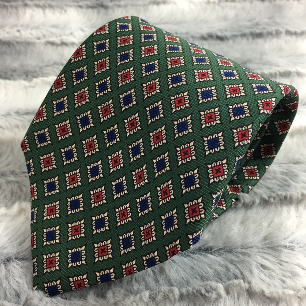 Brooks Brothers silk tie - embellished diamond